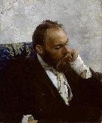 Portrait of professor Ivanov Ilya Repin